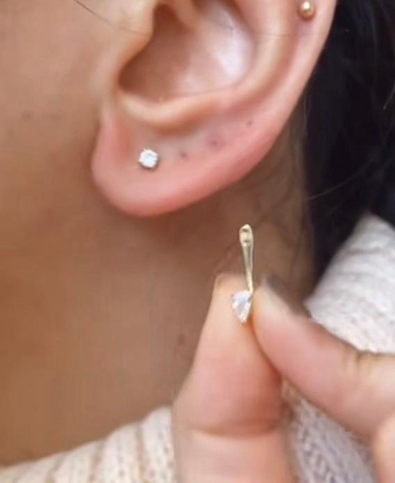 14K Attachment Earrings