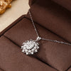 Sun Baguette Diamond Pendant