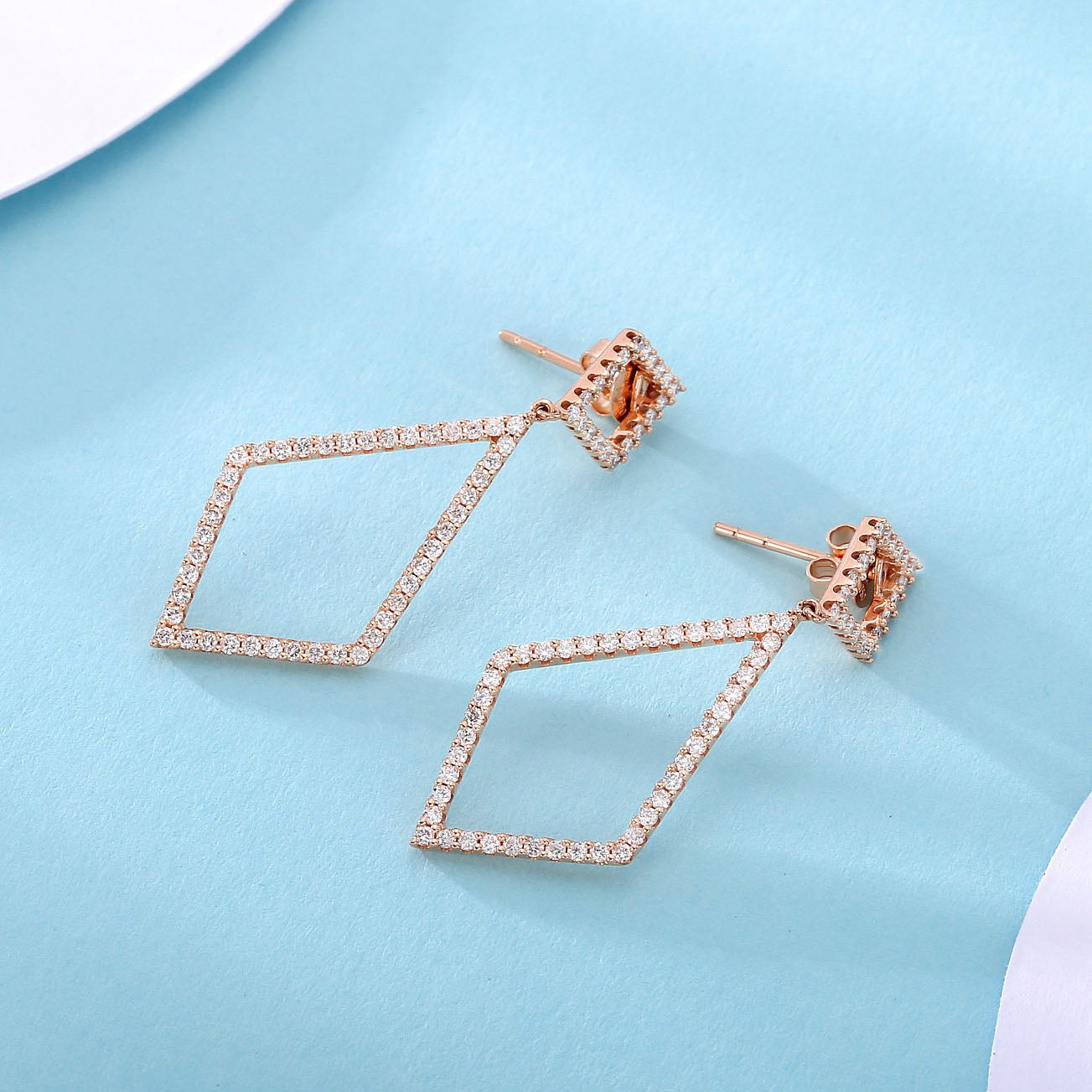 Kite Diamond Earrings