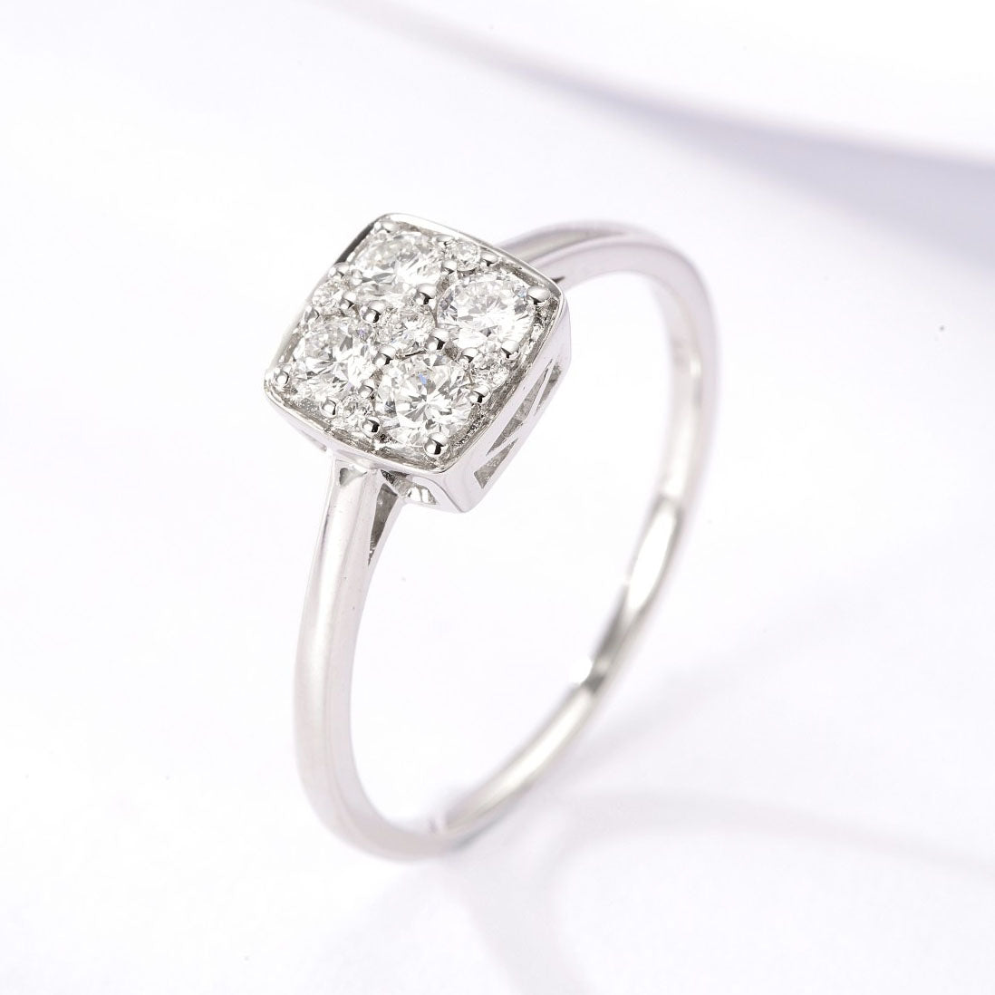 Illusion Diamond Ring