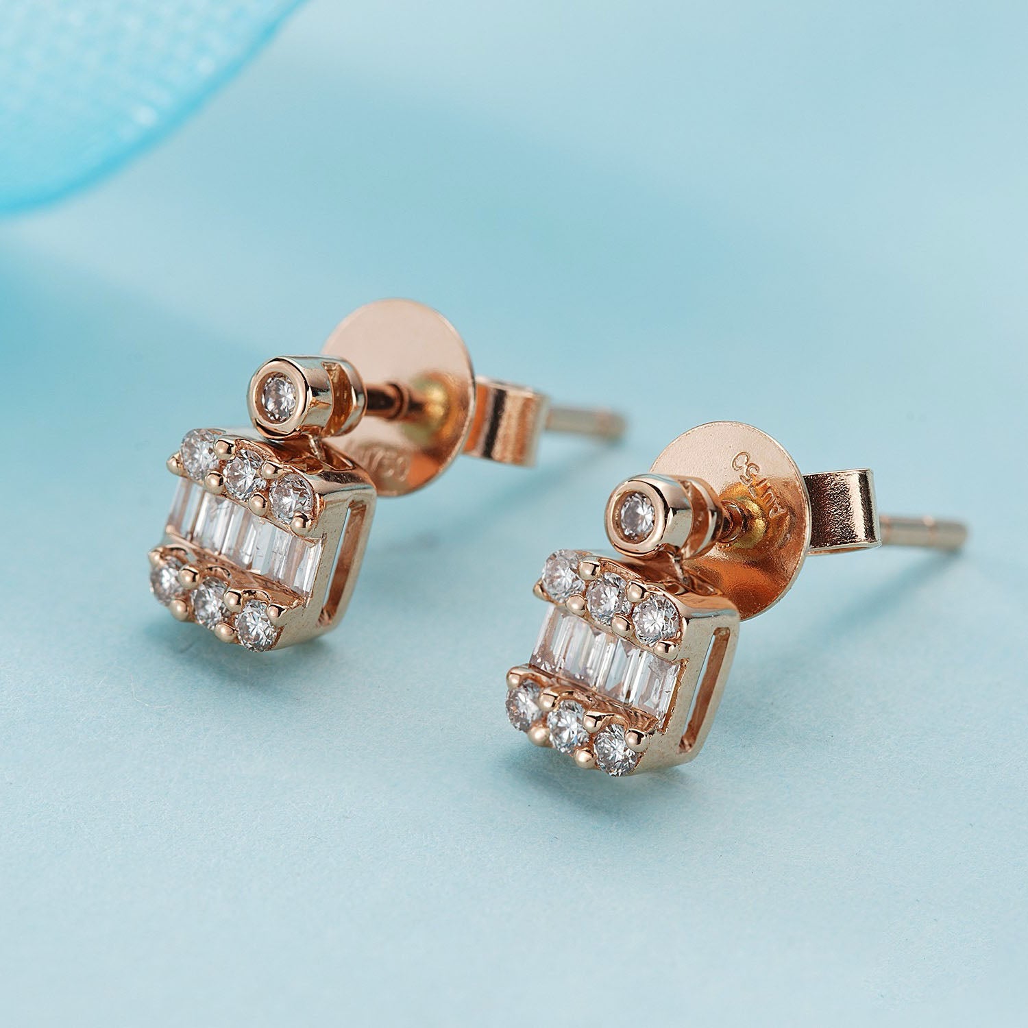 Baguette Diamond Earrings