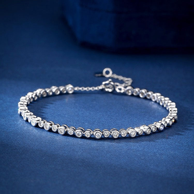 Circle Diamond Bracelet