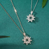 Sunflower Diamond Pendant