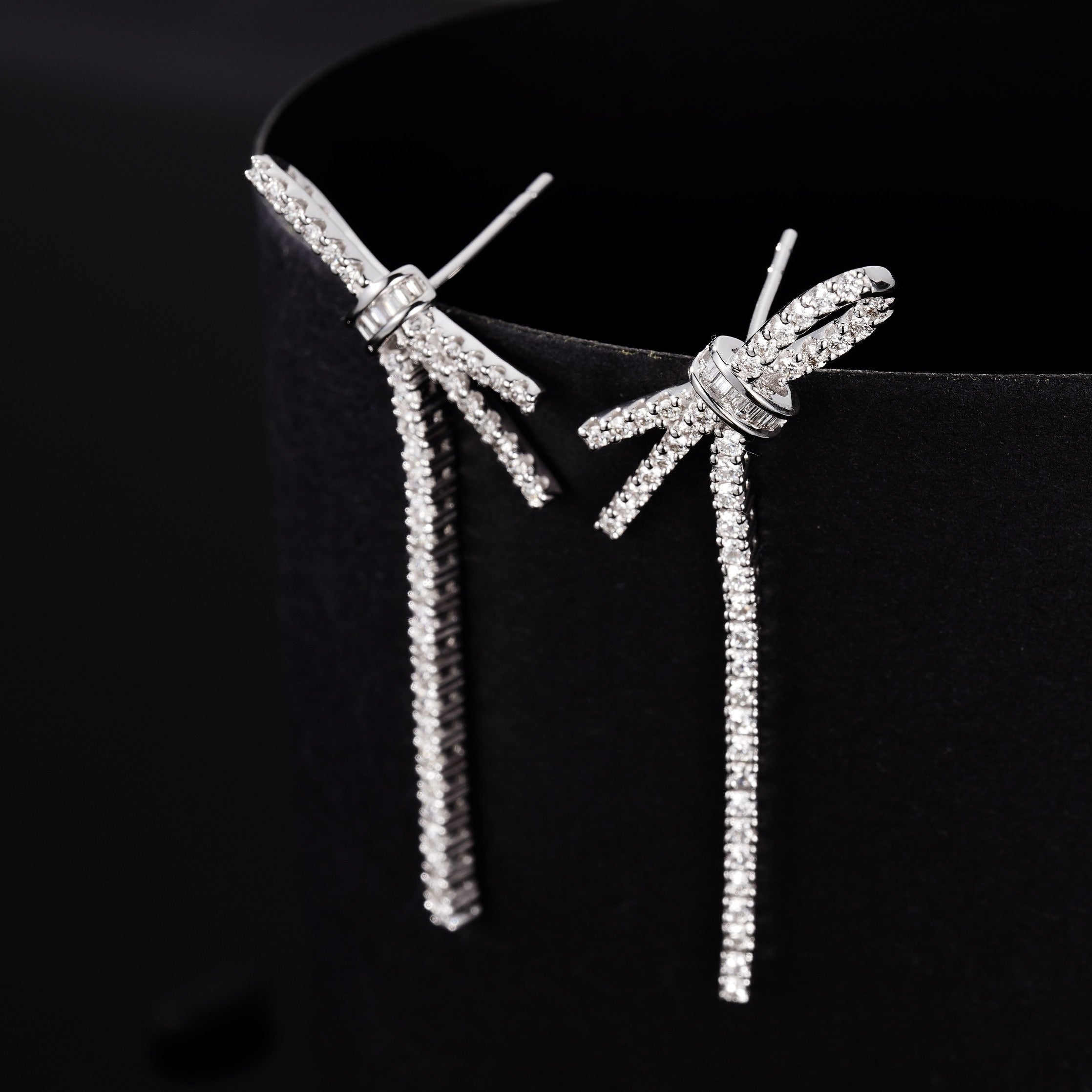 Tassels Diamond Earrings