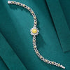 Sunflower Yellow Diamond Bracelet