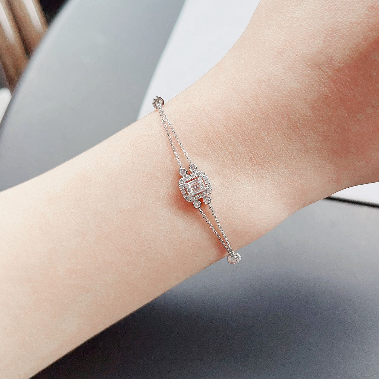 Baguette Diamond Bracelet