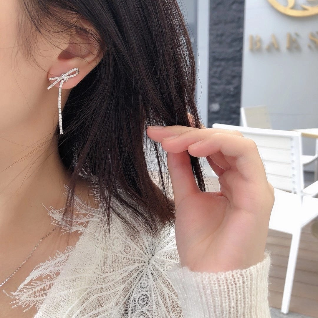 Tassels Diamond Earrings