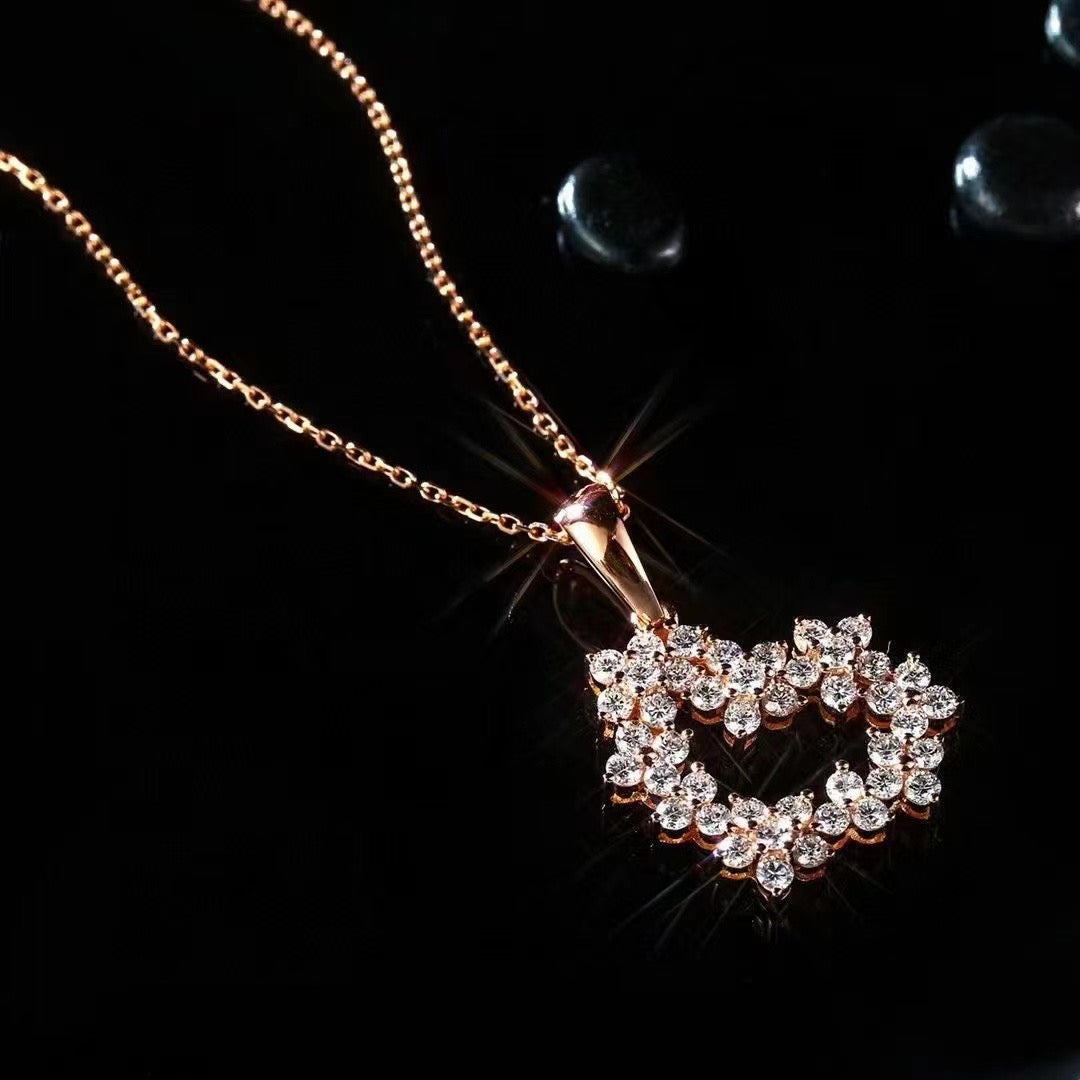 Heart Diamond Necklace