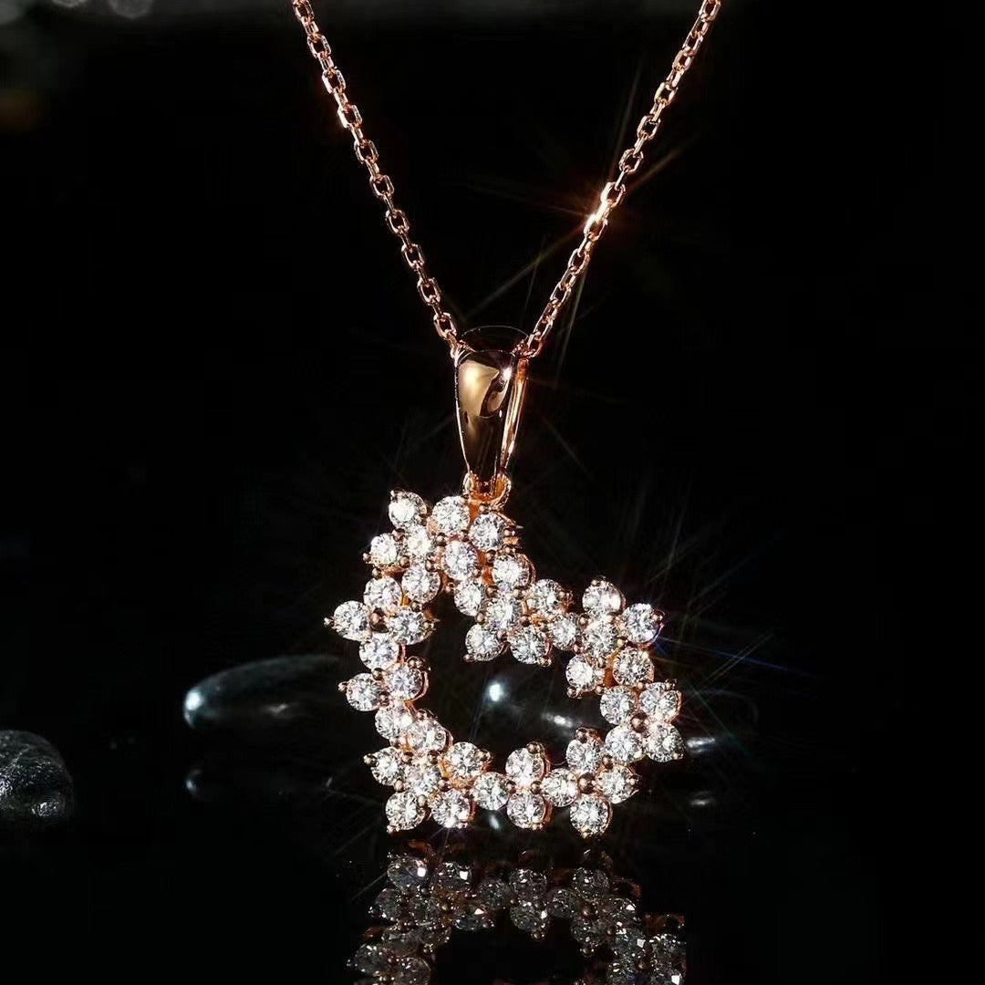 Heart Diamond Necklace