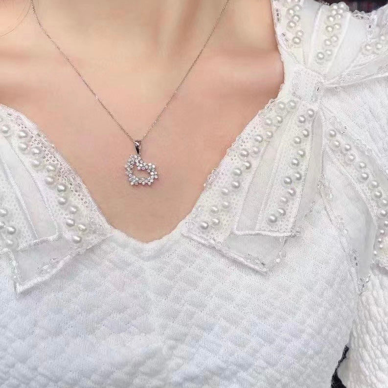 Heart Diamond Necklace